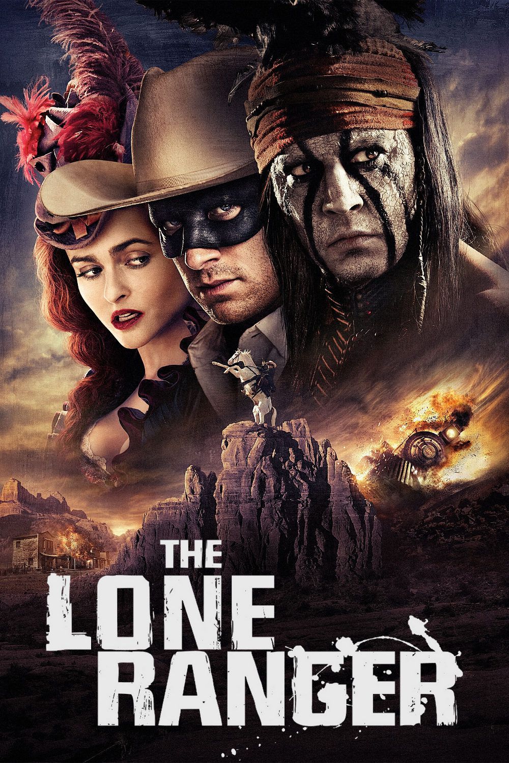 Affiche Poster lone ranger naissance heros disney