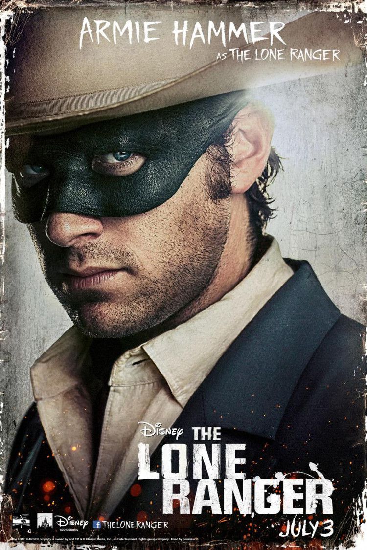 Affiche Poster lone ranger naissance heros disney