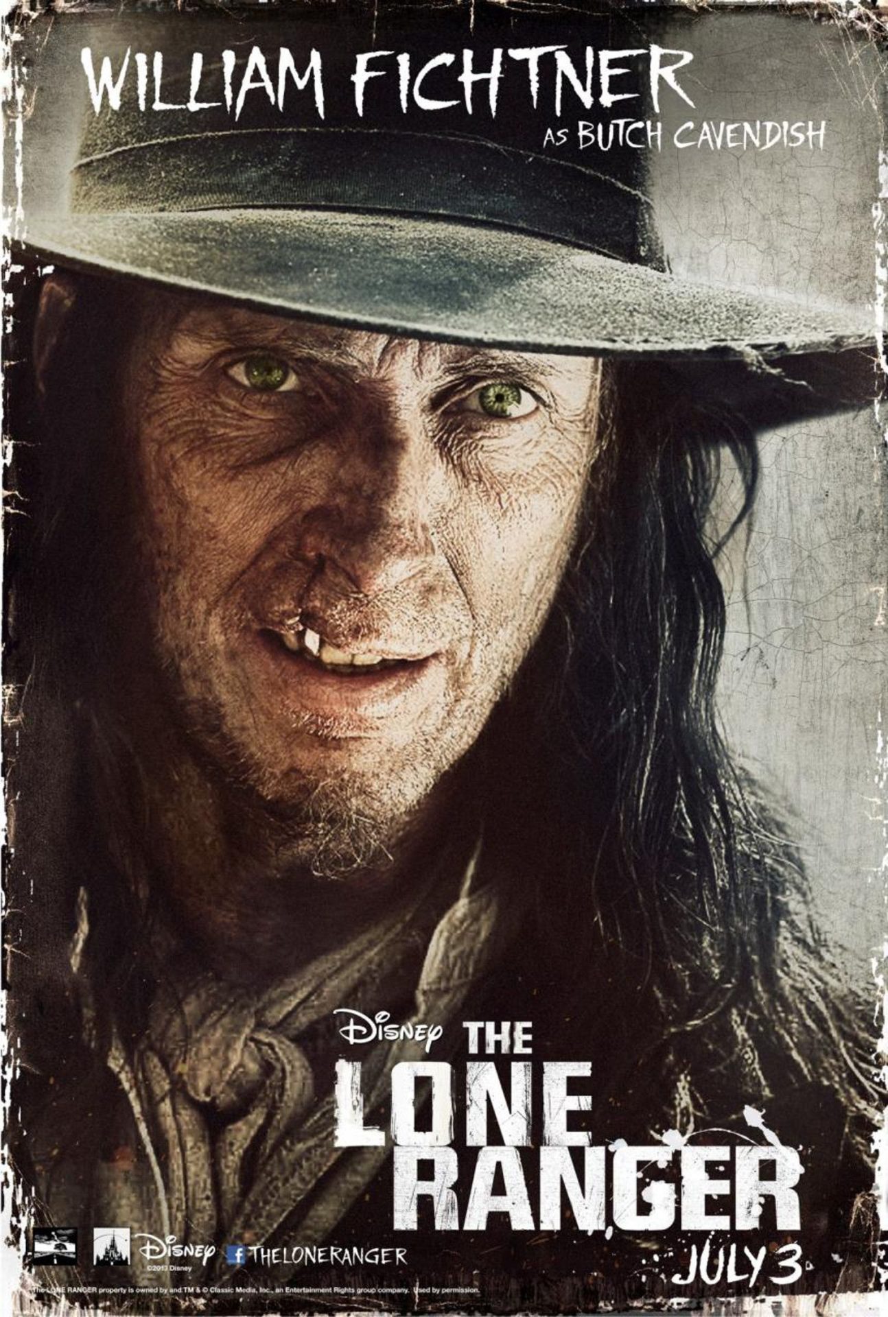 Affiche Poster lone ranger naissance heros disney