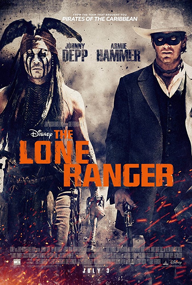Affiche Poster lone ranger naissance heros disney