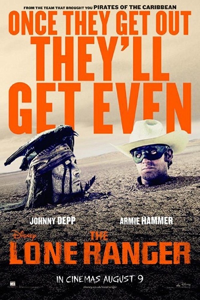 Affiche Poster lone ranger naissance heros disney