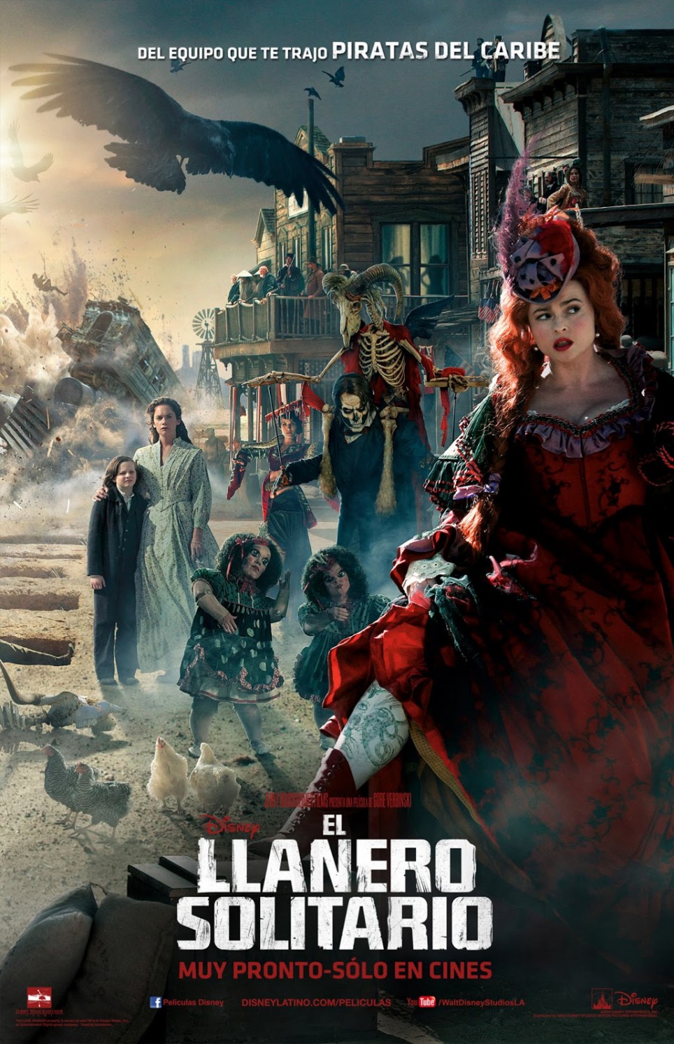 Affiche Poster lone ranger naissance heros disney