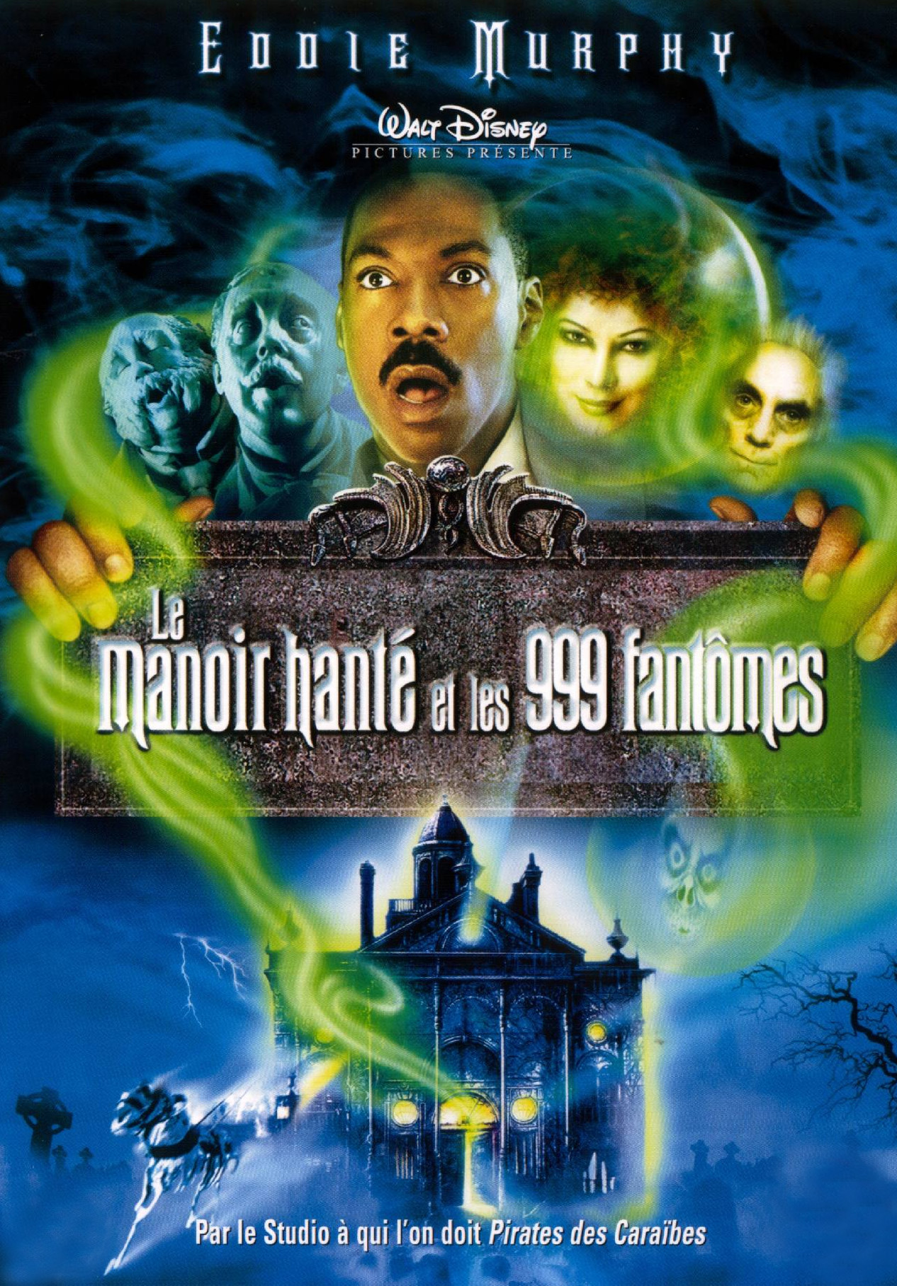 Affiche Poster manoir hanté 999 fantômes haunted mansion disney