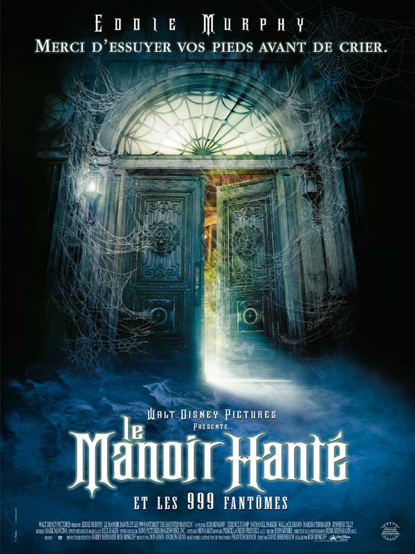 Affiche Poster manoir hanté 999 fantômes haunted mansion disney