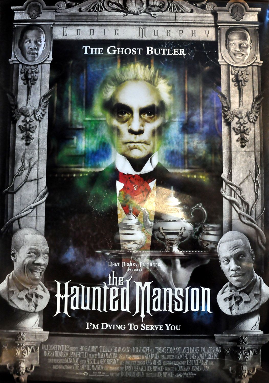 Affiche Poster manoir hanté 999 fantômes haunted mansion disney