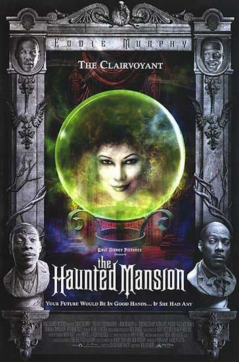 Affiche Poster manoir hanté 999 fantômes haunted mansion disney