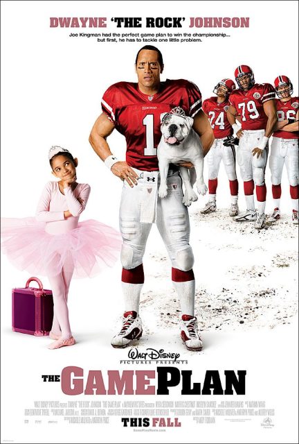 Affiche Poster Maxi Papa The game plan Disney