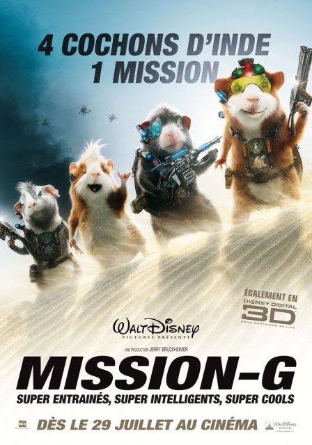 Mission-G. 13 Affiche Poster mission g force disney