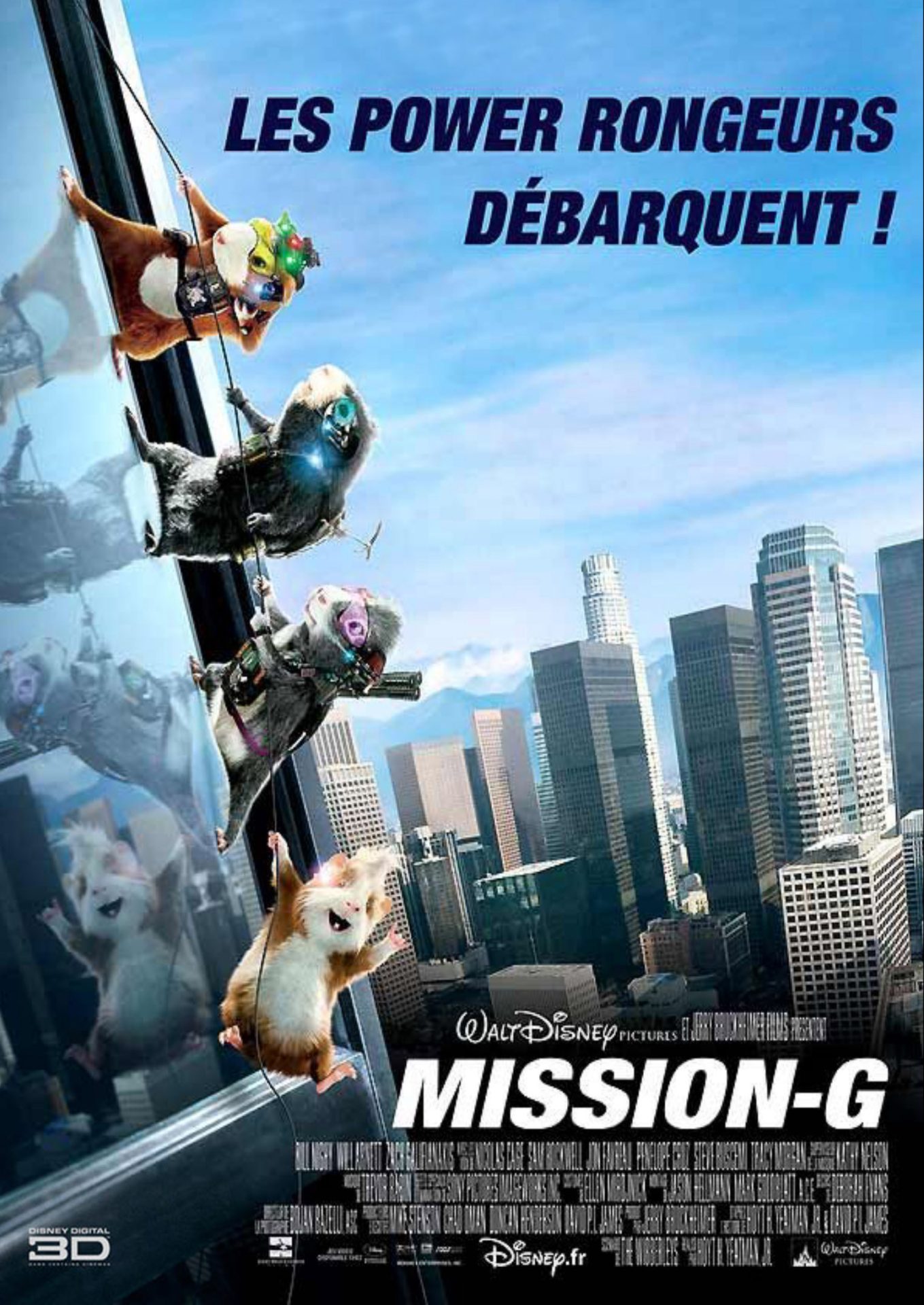 Affiche Poster mission g force disney