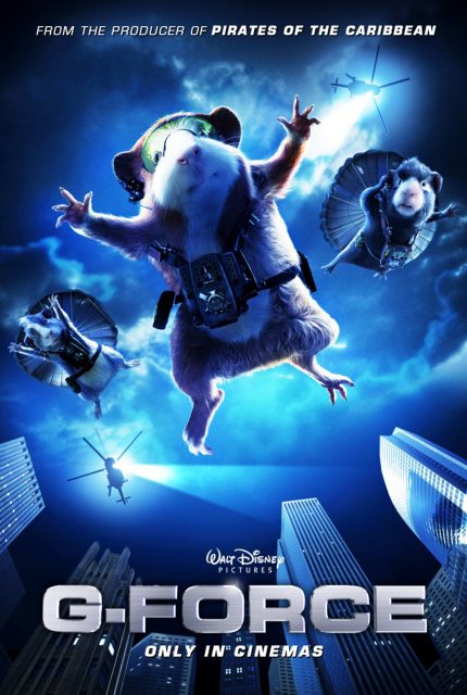 Mission-G. 15 Affiche Poster mission g force disney