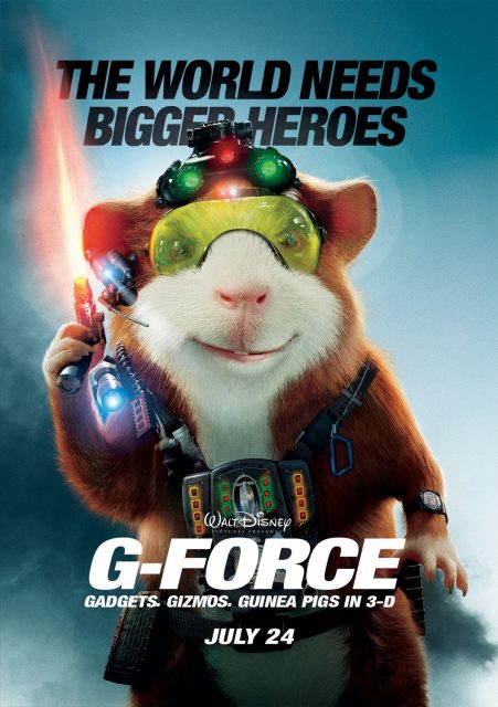 Mission-G. 17 Affiche Poster mission g force disney