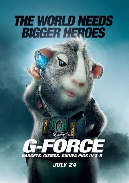 Mission-G. 22 Affiche Poster mission g force disney
