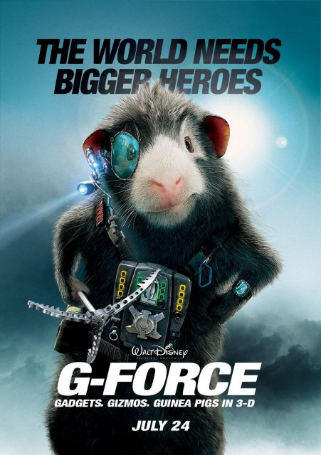 Mission-G. 21 Affiche Poster mission g force disney