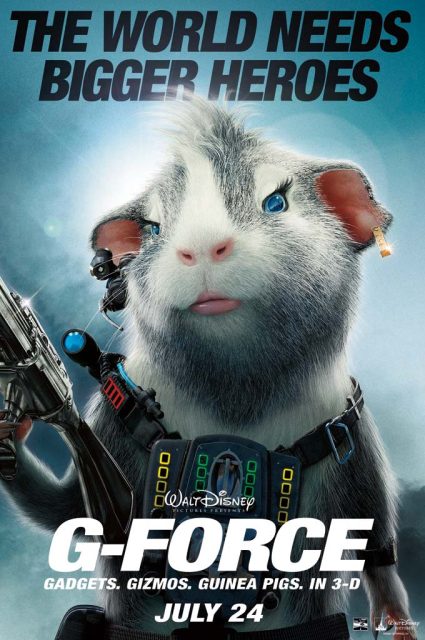 Mission-G. 20 Affiche Poster mission g force disney