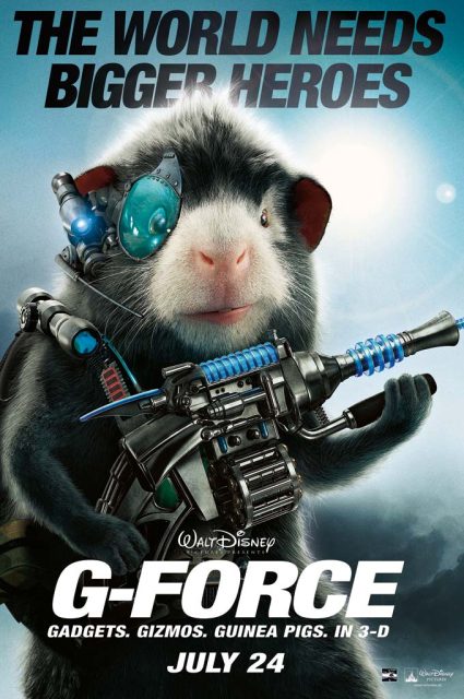Mission-G. 18 Affiche Poster mission g force disney