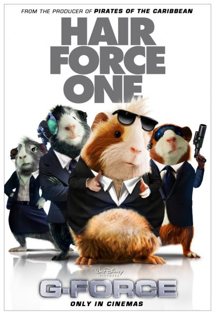 Mission-G. 16 Affiche Poster mission g force disney
