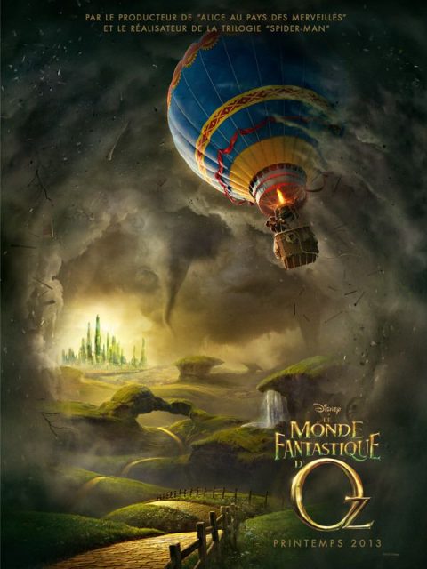 Le monde fantastique d'Oz - Photos et affiches. 2 Affiche Poster monde fantastique oz great powerful disney