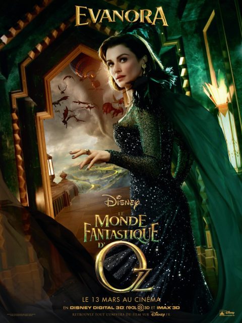 Le monde fantastique d'Oz - Photos et affiches. 6 Affiche Poster monde fantastique oz great powerful disney