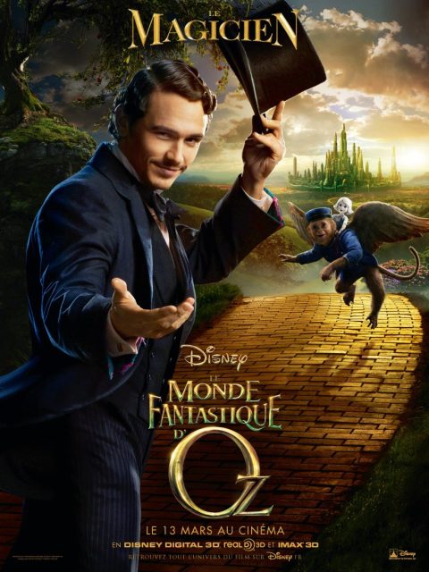 Le monde fantastique d'Oz - Photos et affiches. 3 Affiche Poster monde fantastique oz great powerful disney