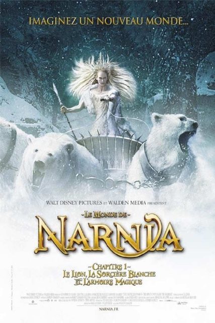 Le Monde de Narnia : le lion, la sorcière blanche et l'armoire magique - Photos et affiches. 2 Affiche poster monde narnia lion armoire sorcière blanche wardrobe witch disney