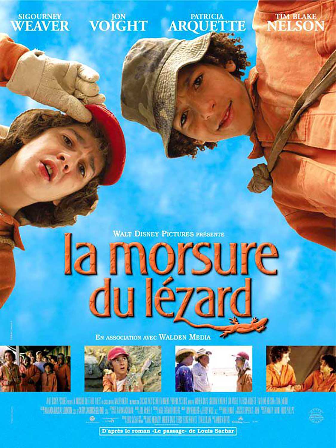 La morsure du lézard - Photos et affiches. 1 Affiche Poster morsure lezard holes disney