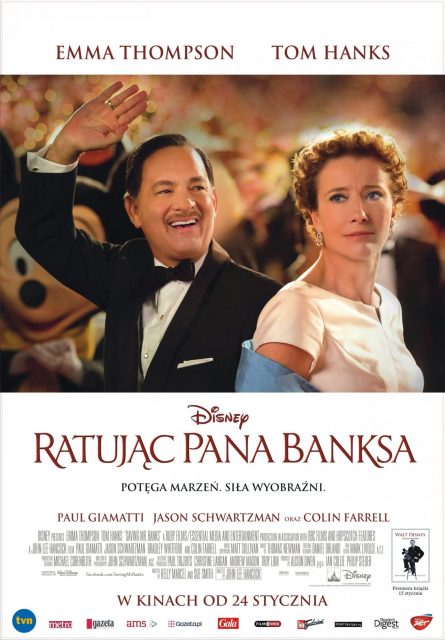 Affiche Poster de Dans l’ombre de Mary : la promesse de Walt Disney Saving Mr. Banks avec Tom Hanks et Emma Thompson 2013