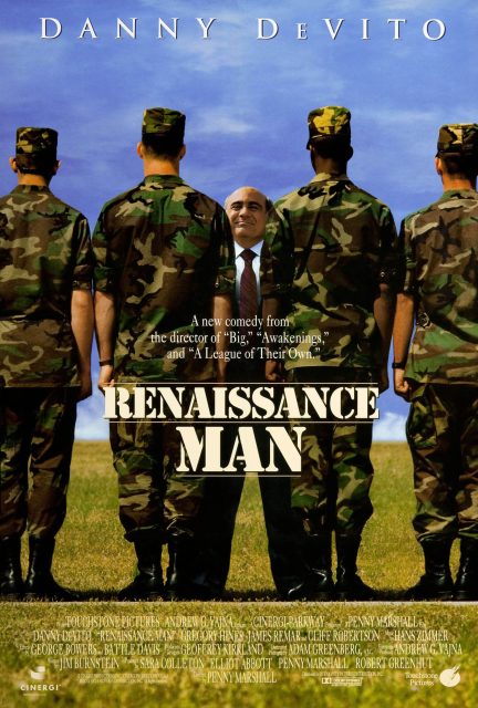 Affiche Poster opération shakespeare renaissance man disney touchstone