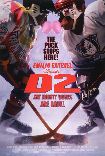 Affiche Poster petits champions 2 mighty ducks disney