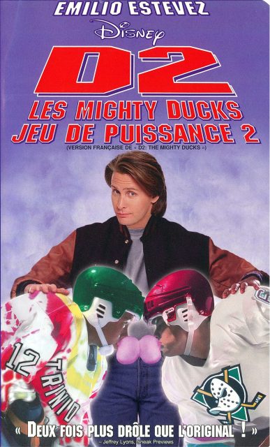 Affiche Poster petits champions 2 mighty ducks disney
