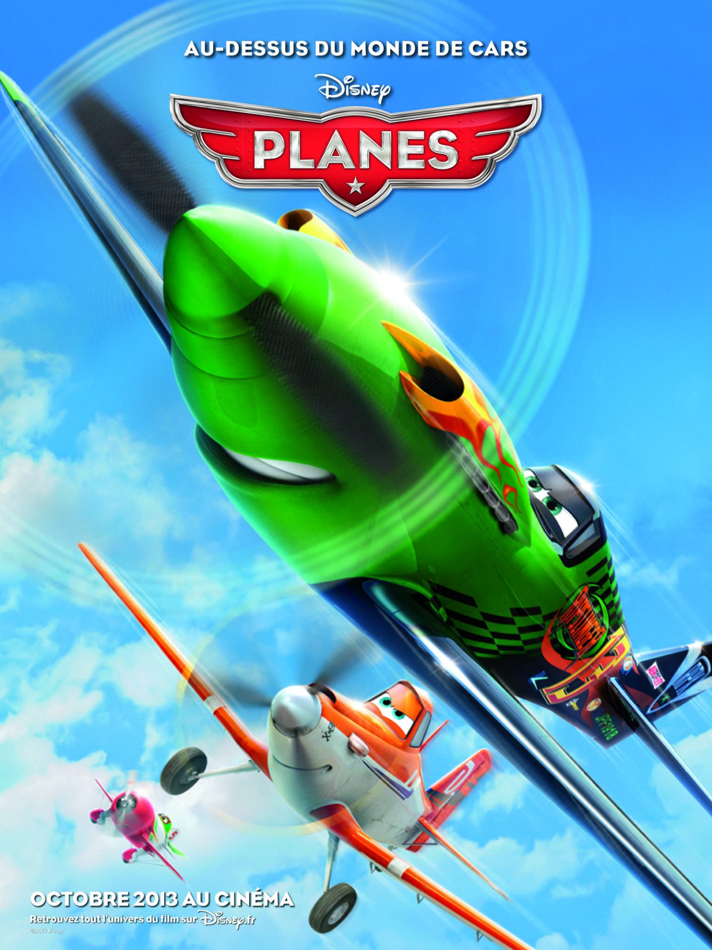 Affiche Poster planes disney disneytoon