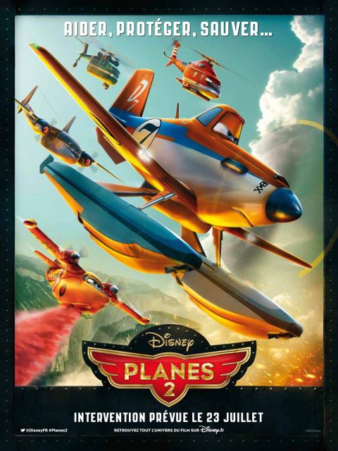 affiche poster planes 2 fire rescue disney