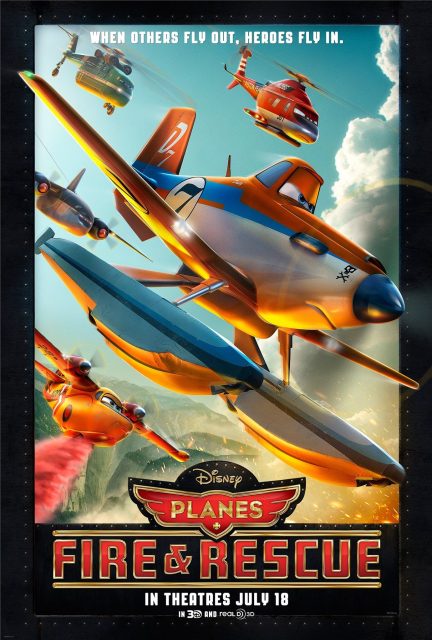 affiche poster planes 2 fire rescue disney