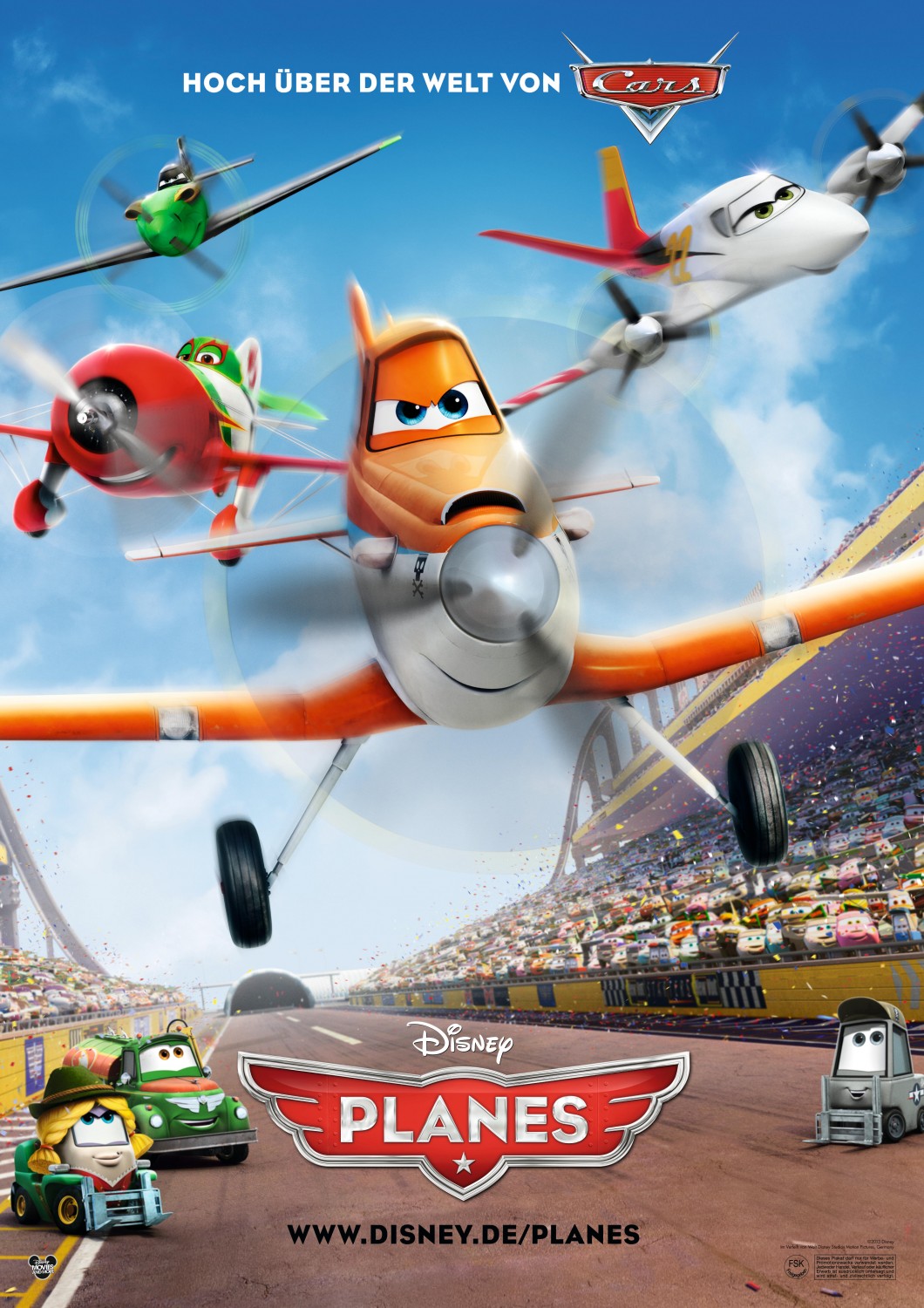 Affiche Poster planes disney disneytoon