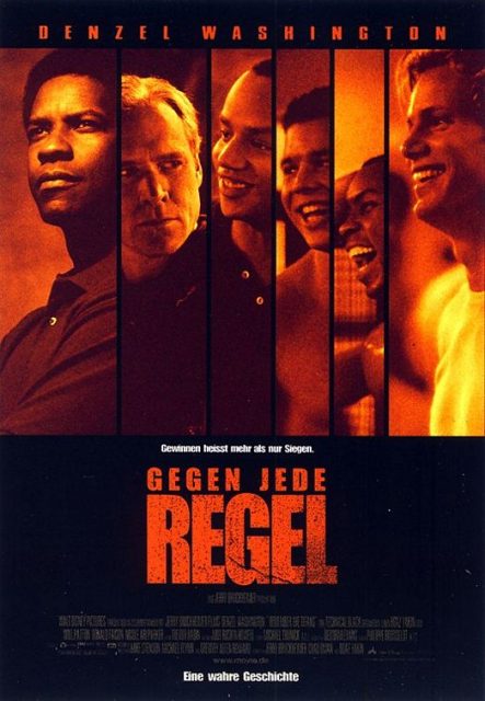 Affiche Poster de Le plus beau des combats Remember the titans avec Denzel Washington 2000