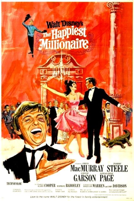 Affiche Poster plus heureux milliardaires happiest millionaire disney