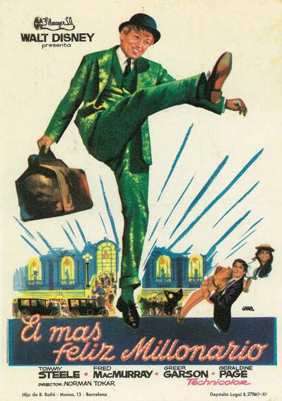 Affiche Poster plus heureux milliardaires happiest millionaire disney