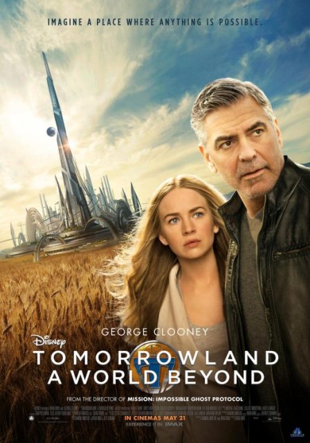 Affiche Poster poursuite demain tomorrowland disney