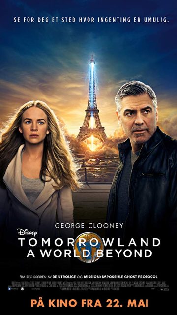 Affiche Poster poursuite demain tomorrowland disney