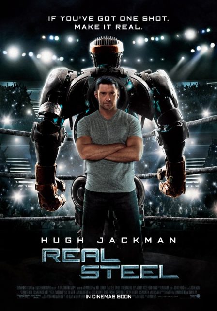 Affiche Poster de Real Steel avec Hugh Jackman 2011