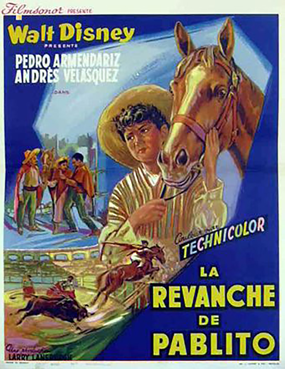 Afifche Poster revanche pablito littlest outlaw disney