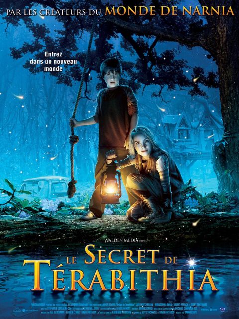 Affiche Poster Le secret de Térabithia Bridge Disney