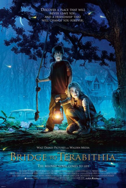 Affiche Poster Le secret de Térabithia Bridge Disney