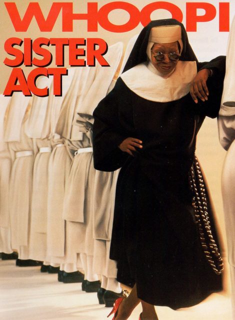 Affiche poster Sister Act Disney Touchstone Pictures