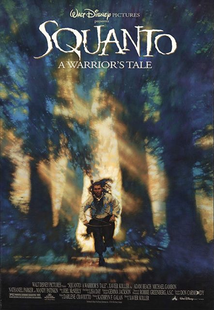 Affiche Poster squanto warrior tale disney