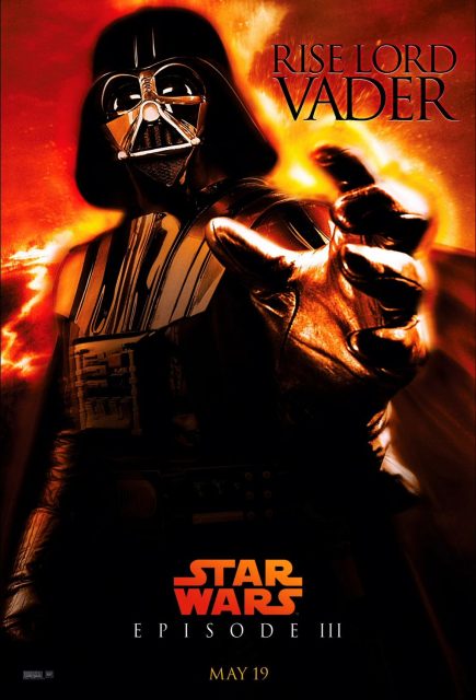 Star Wars : Episode III - La revanche des Sith - Photos et affiches. 10 Affiche Poster de Star Wars La revanche des Sith Revenge avec Hayden Christensen Ewan McGregor et Nathalie Portman 2005