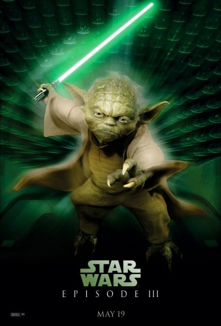 Star Wars : Episode III - La revanche des Sith - Photos et affiches. 8 Affiche Poster de Star Wars La revanche des Sith Revenge avec Hayden Christensen Ewan McGregor et Nathalie Portman 2005