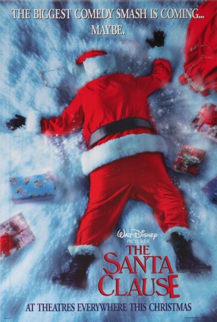 Affiche Poster super noël santa clause disney