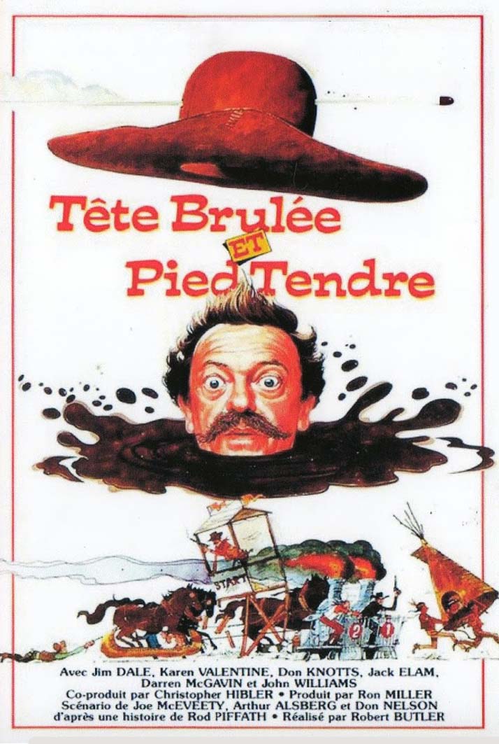 Affiche Poster tête brûlée pied tendre Hot Lead Cold Feet disney