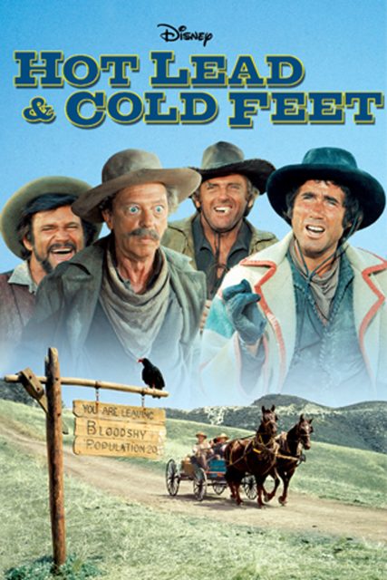 Affiche Poster tête brûlée pied tendre Hot Lead Cold Feet disney