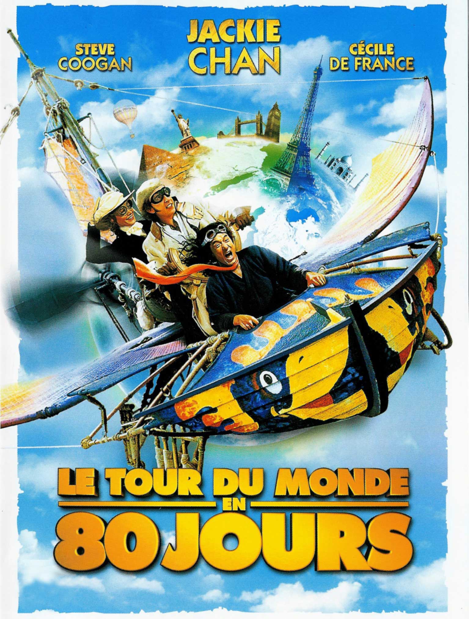 Le tour du monde en 80 jours - Photos et affiches. 3 Affiche Poster tour monde 80 jours around world days disney